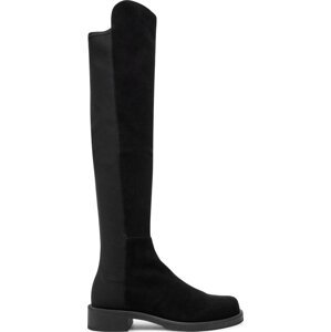 Mušketýrky Stuart Weitzman 5050 Bold Boot SG654 Černá