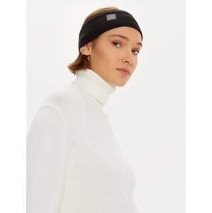 Textilní čelenka Buff Crossknit Headband Solid 126484.999.10 Černá