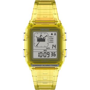 Hodinky Timex Q Timex Lca X Fortnite® Chronograph TW2W96600 Žlutá