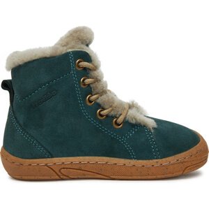 Kotníková obuv Froddo Minni Suede Laces G2110140-5 S Tyrkysová
