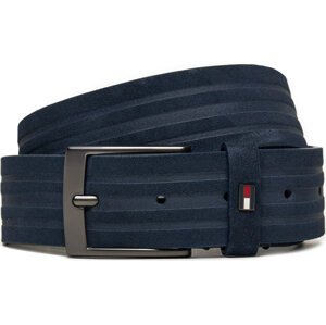 Pánský pásek Tommy Hilfiger AM0AM12820 Tmavomodrá