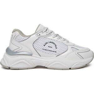 Sneakersy KARL LAGERFELD Komet KL56538A Bílá