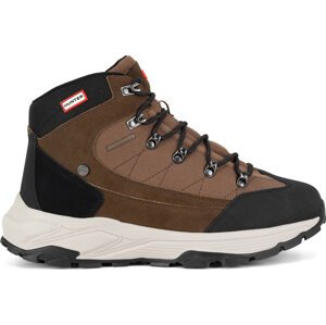 Kotníková obuv Hunter H1-060 Hnědá