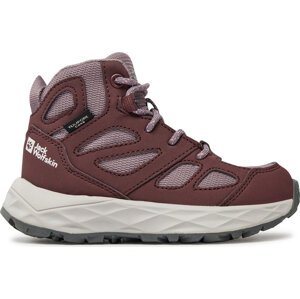 Trekingová obuv Jack Wolfskin Woodland 2 Texapore Mid K 4059831 Bordó
