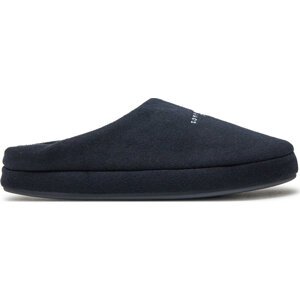 Bačkory Tommy Hilfiger Felt House Shoe FM0FM05538 Tmavomodrá