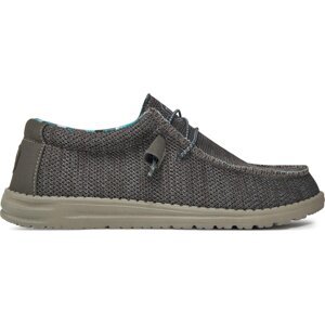 Mokasíny Hey Dude Wally Sox 40019-025 Šedá