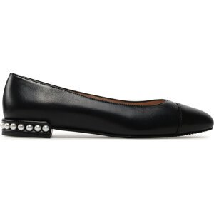 Baleríny Stuart Weitzman Pearl Flat SB753 Černá