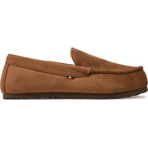 Bačkory Tommy Hilfiger Driver House Shoe FM0FM05224 Hnědá