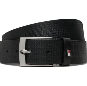 Pánský pásek Tommy Hilfiger AM0AM13015 Černá