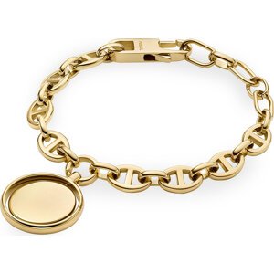 Náramek Fossil Heritage Legacy Charm JF04801710 Zlatá