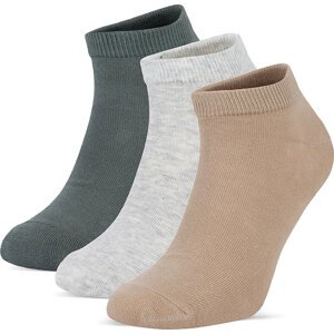 Sada 3 párů nízkých ponožek unisex Sprandi 0UB-005-AW24 (3-PACK) Barevná