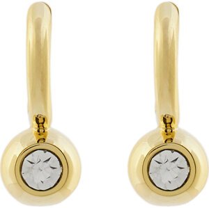 Naušnice Fossil Bright Baubles JA7254710 Zlatá