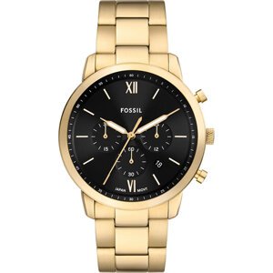 Hodinky Fossil Neutra Chronograph FS6093 Zlatá