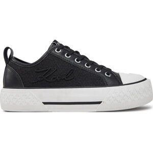 Plátěnky KARL LAGERFELD Kampus Max III KL60611F Černá