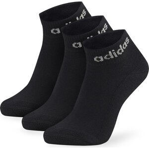 Sada 3 párů nízkých ponožek unisex adidas 3-Pack IC1303 Černá