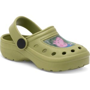 Nazouváky Peppa Pig ACROPEP23-39 Khaki