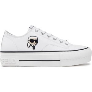 Plátěnky KARL LAGERFELD Kampus Max KL60425T Bílá