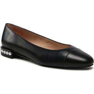 Baleríny Stuart Weitzman Pearl Flat SB753 Černá