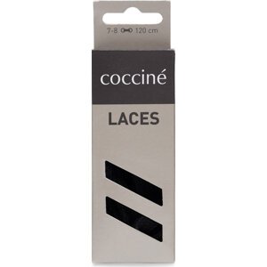 Tkaničky k obuvi Coccine SZNUROWADŁA 120 cm P7 BAWEŁNIANE v.AZ Černá
