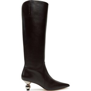 Kozačky Weekend Max Mara 2425796015600 Hnědá