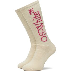 Pánské klasické ponožky Off-White OWRA003S23KNI0010432 Écru