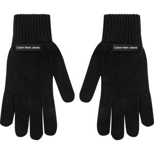 Pánské rukavice Calvin Klein Inst Patch K50K512467 Černá