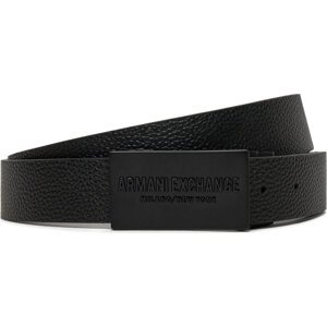 Pánský pásek Armani Exchange XM000289 Černá