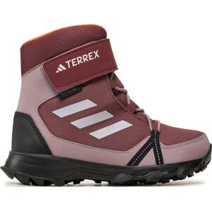 Trekingová obuv adidas Terrex Snow Hook-And-Loop COLD.RDY ID0936 Hnědá