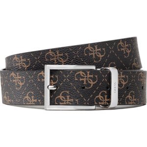 Pánský pásek Guess Vezzola Belt BM7541 LEA35 Hnědá