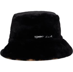 Klobouk Tommy Jeans AW0AW16784 Černá