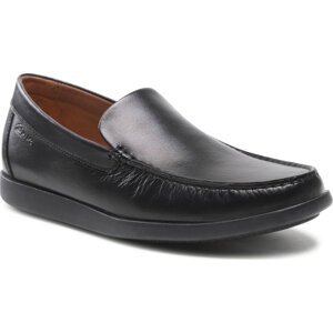 Mokasíny Clarks Ferius Creek 261596287 Černá