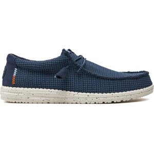 Mokasíny Hey Dude Wally Sport Mesh 40403-410 Tmavomodrá