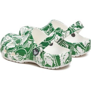 Nazouváky Crocs Classic Duke Print Clog K 210007 Zelená