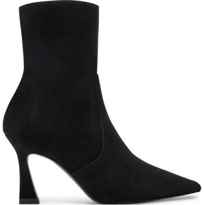 Polokozačky Stuart Weitzman Vinnie Bootie SJ450 Černá