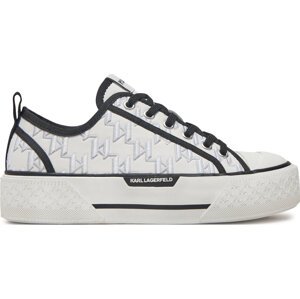 Plátěnky KARL LAGERFELD Kampus Max III KL60615 Bílá