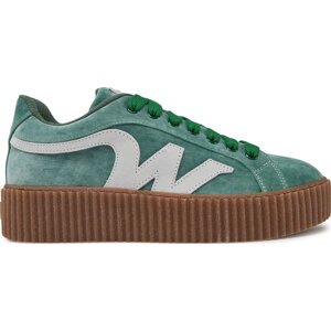 Sneakersy Weekend Max Mara 2515761094600 Zelená