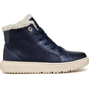 Kotníková obuv Geox J Theleven Girl B A J46HTA 077BC C4021 M Tmavomodrá