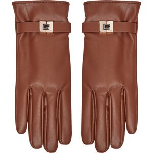 Dámské rukavice Guess AW5188 NYL02 Hnědá