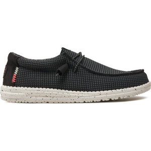 Mokasíny Hey Dude Wally Sport Mesh 40403-066 Černá