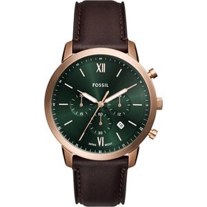 Hodinky Fossil Neutra Chrono FS6073 Hnědá