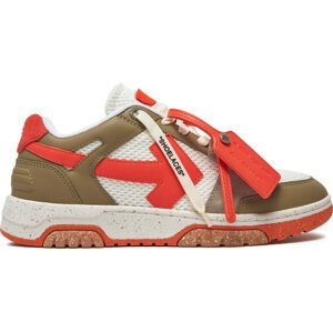 Sneakersy Off-White OMIA243S23LEA0015622 Écru