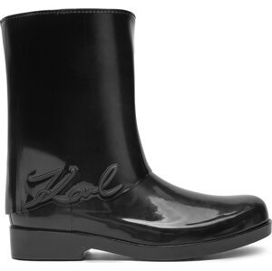 Holínky KARL LAGERFELD Kalosh KL47064S Černá