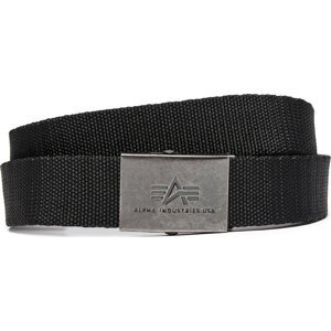 Pánský pásek Alpha Industries 100906 Černá