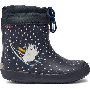 Holínky Viking Alv Indie Warm Moomin 1-13520-5 Tmavomodrá