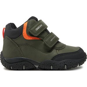 Kotníková obuv Geox B Baltic Boy B Abx B4620A 0MEFU C3231 S Zelená