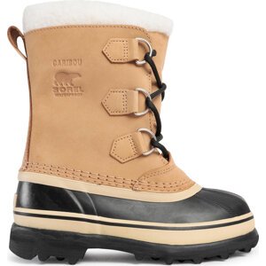 Sněhule Sorel Youth Caribou LY1000 Hnědá