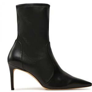 Polokozačky Stuart Weitzman Stuart 85 Str Bootie SB657 Černá