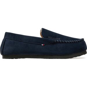 Bačkory Tommy Hilfiger Driver House Shoe FM0FM05224 Tmavomodrá