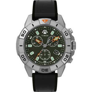 Hodinky Timex Expedition Ridge Chronograph TW2W16100 Černá