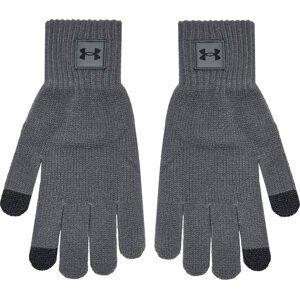 Pánské rukavice Under Armour UA Halftime Gloves 1373157-013 Šedá